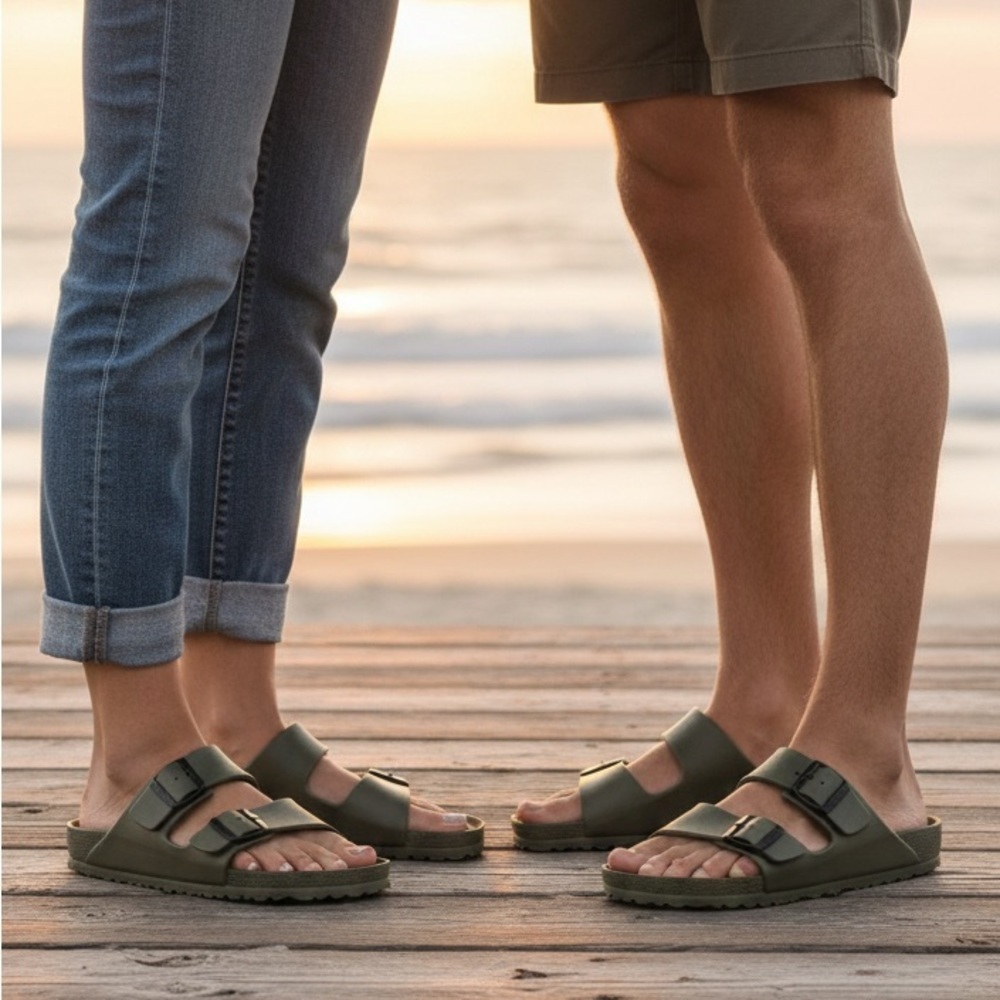 Birkenstock Olive Green Men's Sandals